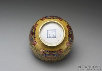 图片[3]-Gold cup with champleve enamel decor , Qing dynasty, Qianlong reign (1736-1795)-China Archive